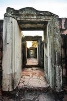 Ancient Buddhist temple in Asia photo