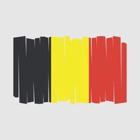 vector de bandera de bélgica