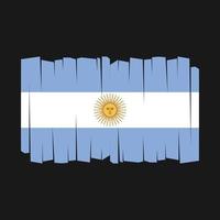 vector de bandera argentina