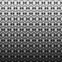 Abstract geometric black and white pattern vector