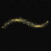 glow light effect stars bursts with sparkles isolated vector