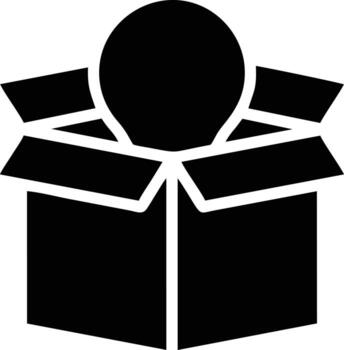 Idea solution icon symbol vector image. Illustration of the creative innovation concept design. EPS 10