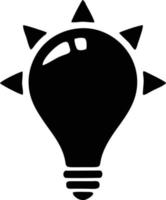 Idea solution icon symbol vector image. Illustration of the creative innovation concept design. EPS 10