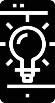 Idea solution icon symbol vector image. Illustration of the creative innovation concept design. EPS 10