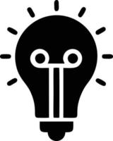 Idea solution icon symbol vector image. Illustration of the creative innovation concept design. EPS 10