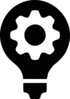Idea solution icon symbol vector image. Illustration of the creative innovation concept design. EPS 10