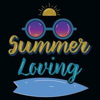 Summer surfing beach river typographic graphics tshirt design vector