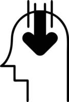 Idea solution icon symbol vector image. Illustration of the creative innovation concept design. EPS 10