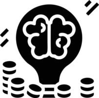 Idea solution icon symbol vector image. Illustration of the creative innovation concept design. EPS 10