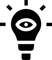Idea solution icon symbol vector image. Illustration of the creative innovation concept design. EPS 10