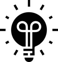 Idea solution icon symbol vector image. Illustration of the creative innovation concept design. EPS 10