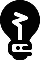 Idea solution icon symbol vector image. Illustration of the creative innovation concept design. EPS 10