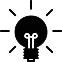 Idea solution icon symbol vector image. Illustration of the creative innovation concept design. EPS 10