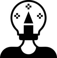 Idea solution icon symbol vector image. Illustration of the creative innovation concept design. EPS 10