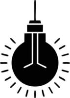 Idea solution icon symbol vector image. Illustration of the creative innovation concept design. EPS 10