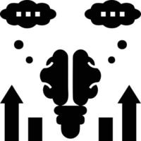Idea solution icon symbol vector image. Illustration of the creative innovation concept design. EPS 10