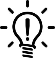 Idea solution icon symbol vector image. Illustration of the creative innovation concept design. EPS 10