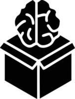 Idea solution icon symbol vector image. Illustration of the creative innovation concept design. EPS 10