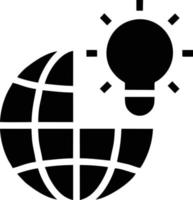 Idea solution icon symbol vector image. Illustration of the creative innovation concept design. EPS 10