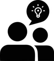 Idea solution icon symbol vector image. Illustration of the creative innovation concept design. EPS 10