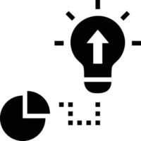 Idea solution icon symbol vector image. Illustration of the creative innovation concept design. EPS 10