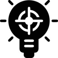 Idea solution icon symbol vector image. Illustration of the creative innovation concept design. EPS 10
