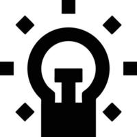 Idea solution icon symbol vector image. Illustration of the creative innovation concept design. EPS 10