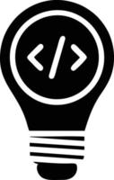 Idea solution icon symbol vector image. Illustration of the creative innovation concept design. EPS 10