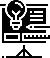 Idea solution icon symbol vector image. Illustration of the creative innovation concept design. EPS 10
