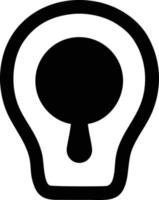 Idea solution icon symbol vector image. Illustration of the creative innovation concept design. EPS 10