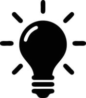 Idea solution icon symbol vector image. Illustration of the creative innovation concept design. EPS 10