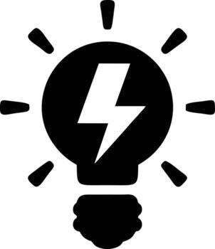 Idea solution icon symbol vector image. Illustration of the creative innovation concept design. EPS 10