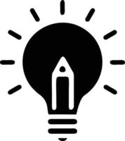 Idea solution icon symbol vector image. Illustration of the creative innovation concept design. EPS 10