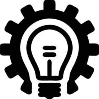 Idea solution icon symbol vector image. Illustration of the creative innovation concept design. EPS 10