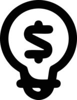 Idea solution icon symbol vector image. Illustration of the creative innovation concept design. EPS 10