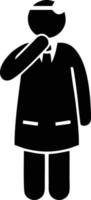 Idea solution icon symbol vector image. Illustration of the creative innovation concept design. EPS 10