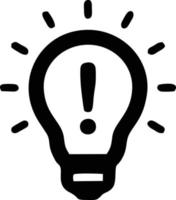 Idea solution icon symbol vector image. Illustration of the creative innovation concept design. EPS 10