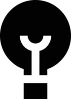 Idea solution icon symbol vector image. Illustration of the creative innovation concept design. EPS 10