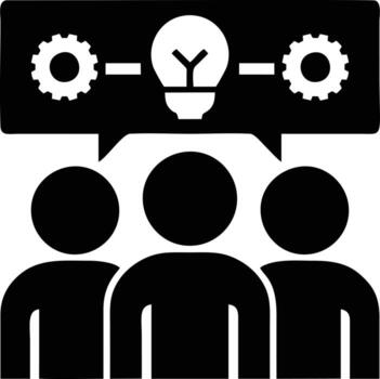 Idea solution icon symbol vector image. Illustration of the creative innovation concept design. EPS 10