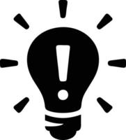 Idea solution icon symbol vector image. Illustration of the creative innovation concept design. EPS 10