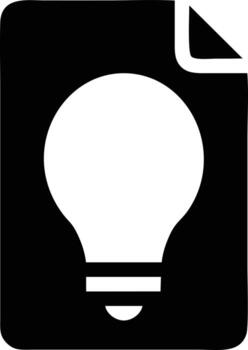Idea solution icon symbol vector image. Illustration of the creative innovation concept design. EPS 10