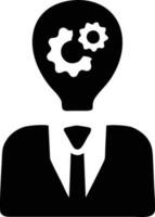 Idea solution icon symbol vector image. Illustration of the creative innovation concept design. EPS 10