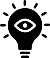 Idea solution icon symbol vector image. Illustration of the creative innovation concept design. EPS 10