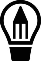 Idea solution icon symbol vector image. Illustration of the creative innovation concept design. EPS 10