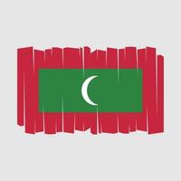 Maldives Flag Vector