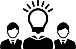 Idea solution icon symbol vector image. Illustration of the creative innovation concept design. EPS 10