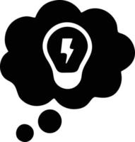 Idea solution icon symbol vector image. Illustration of the creative innovation concept design. EPS 10