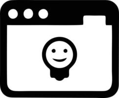 Idea solution icon symbol vector image. Illustration of the creative innovation concept design. EPS 10