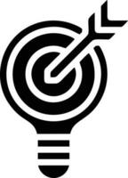 Idea solution icon symbol vector image. Illustration of the creative innovation concept design. EPS 10
