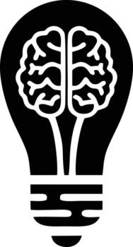 Idea solution icon symbol vector image. Illustration of the creative innovation concept design. EPS 10